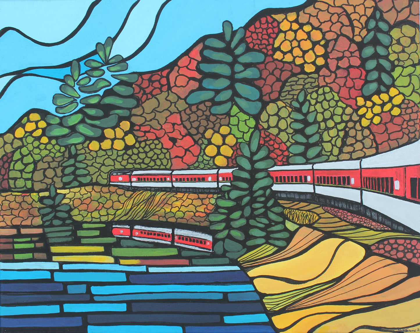 Agawa Tour Train Print