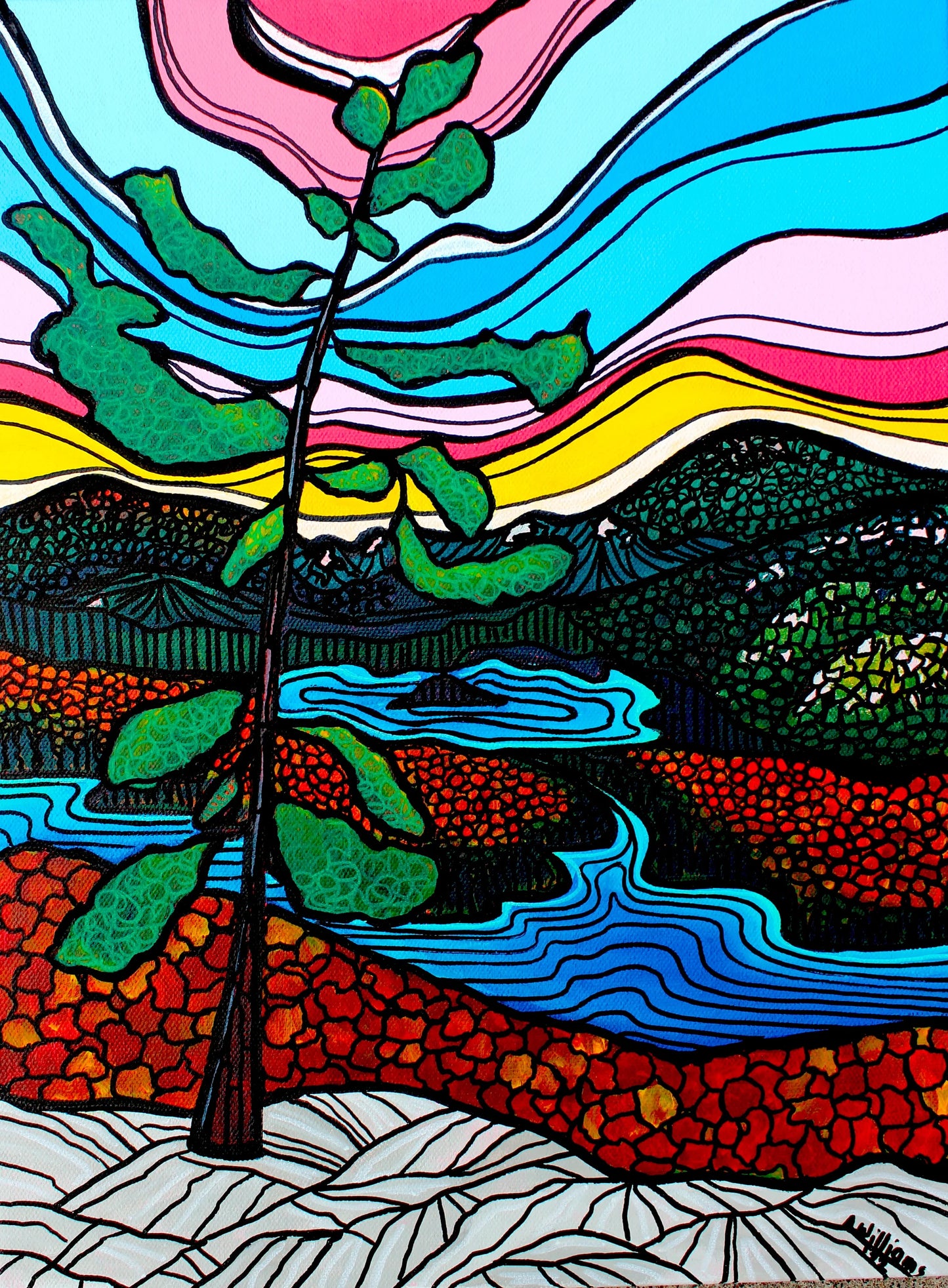 The Crack - Killarney Print