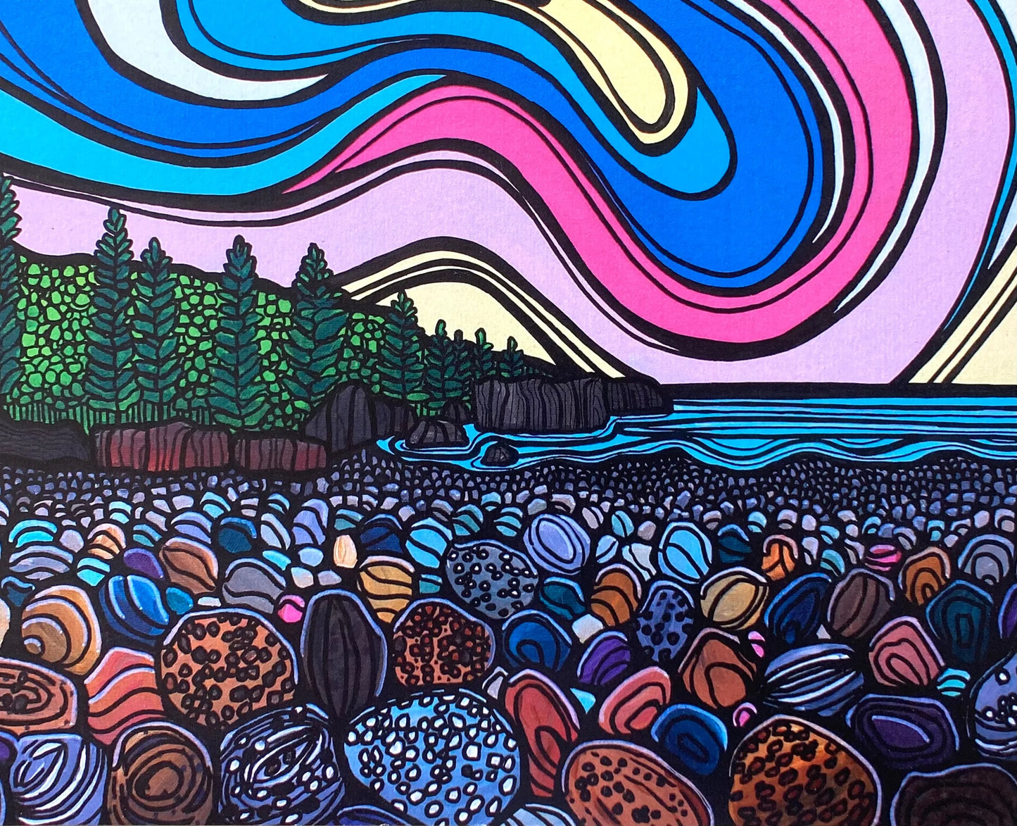 Sawpit Bay, Lake Superior