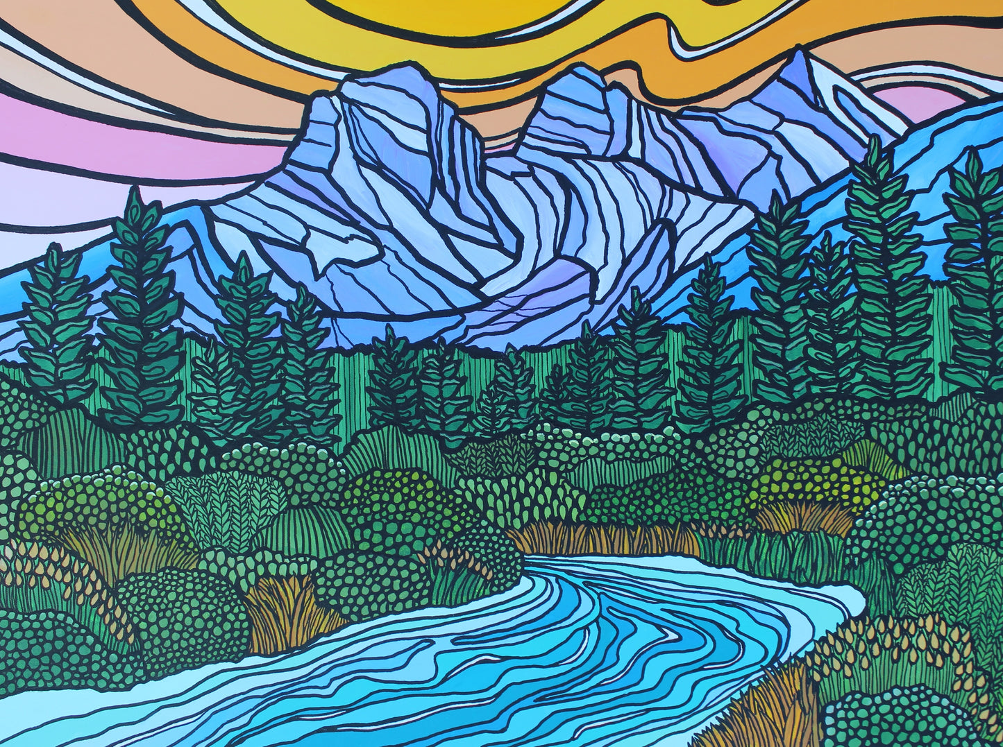 The Three Sisters Canmore