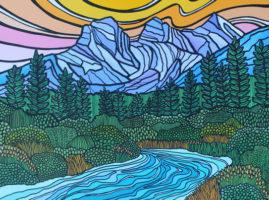 The Three Sisters Canmore