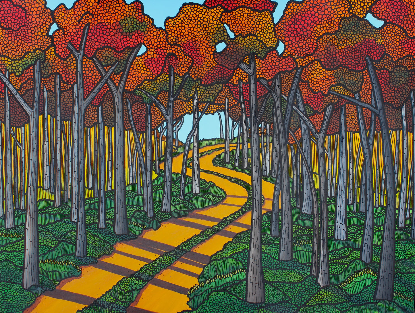 Through the Fall Trees