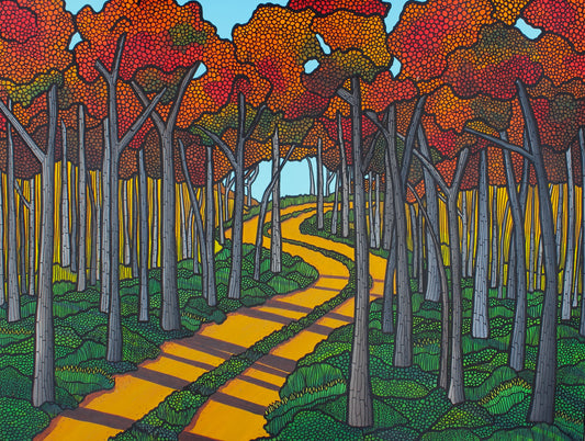 Through the Fall Trees